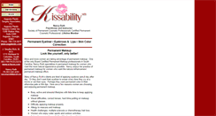 Desktop Screenshot of kissability.com